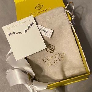 Kendra Scott Sutton ear climber lilac earrings NWT
